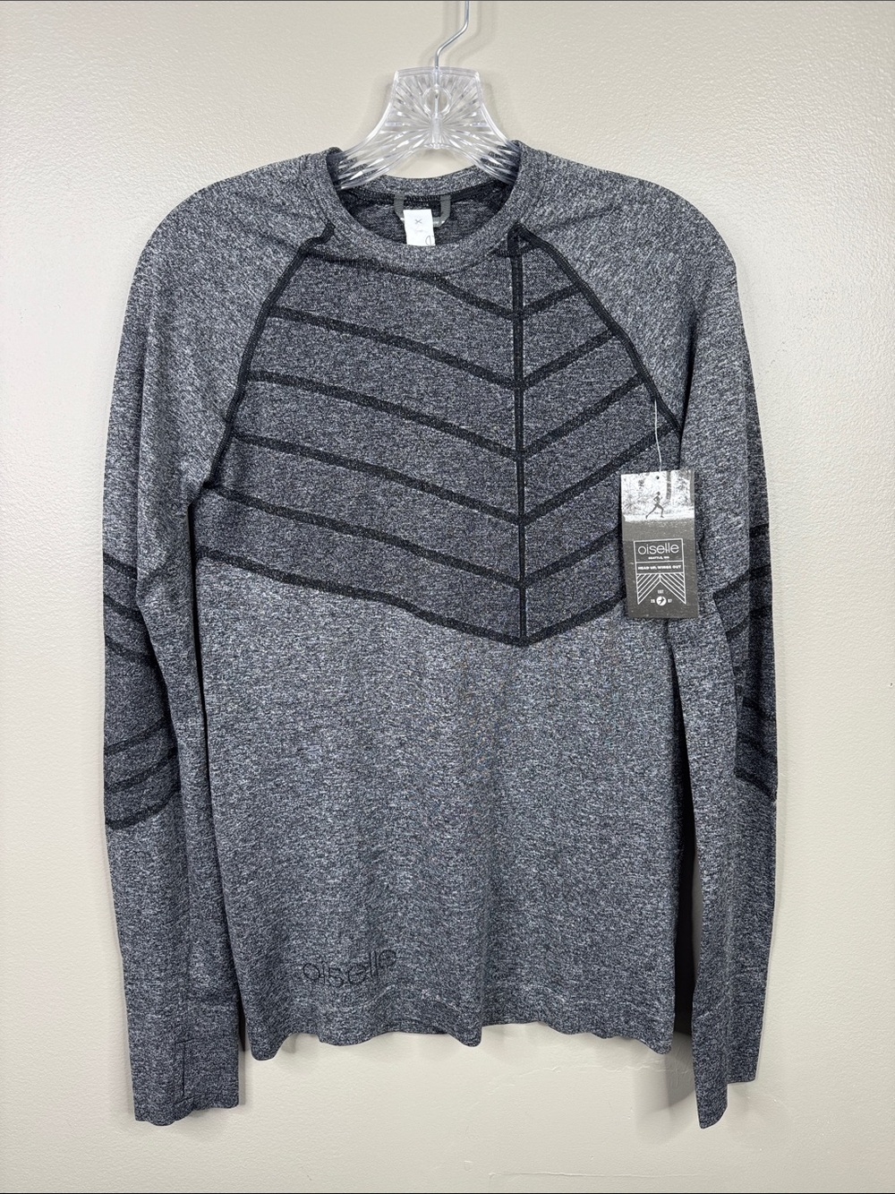 Oiselle Birds of a Feather Long Sleeve Shirt Athletic Women’s Size Medium